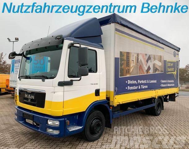 MAN TGL 8.180 BL/ Schiebegardine/ AHK/ Euro5 Camion cu prelata