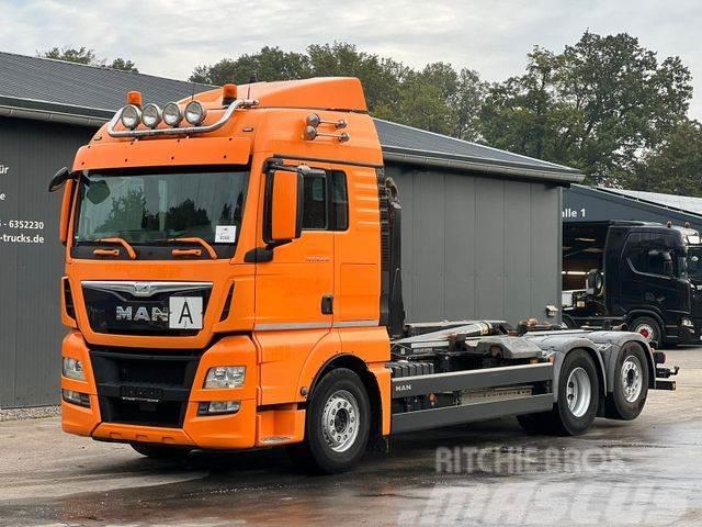 MAN TGX 26.440 6x2 Euro6 Meiller Hakenlift Camion cu carlig de ridicare