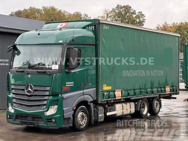 Mercedes-Benz Actros 2536 6x2 Euro6 BDF + Krone Wechselbrücke Camion cabina sasiu