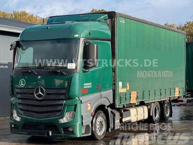 Mercedes-Benz Actros 2536 Euro6 6x2 BDF + Krone Wechselbrücke Camion cabina sasiu
