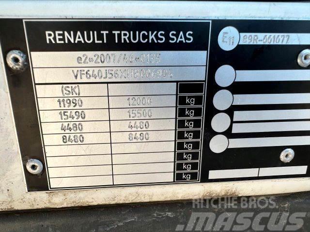 Renault D frigo manual, EURO 6 VIN 904 Camion cu control de temperatura