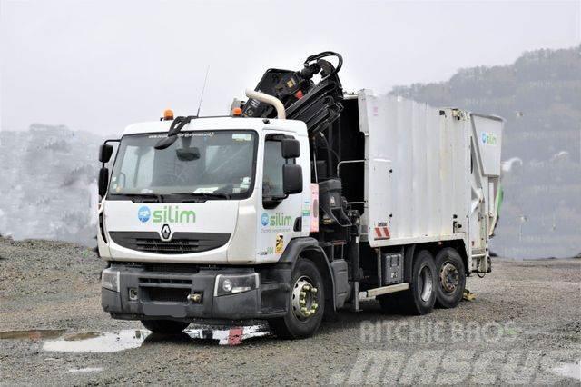 Renault Premium 320DXI*Müllwagen + HIAB 166E-3HIDUO/FUNK Camioane cu macara