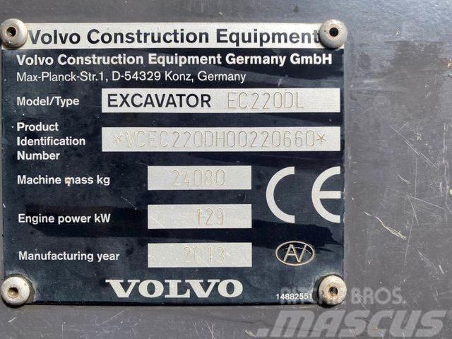 Volvo EC220 DL **BJ2013 *10000/ New Engine / New UC Excavatoare pe senile