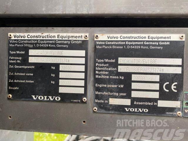 Volvo EW180E**OilQiuck 7055**hydr. SW**ab 1.995€/mtl. Excavatoare cu roti