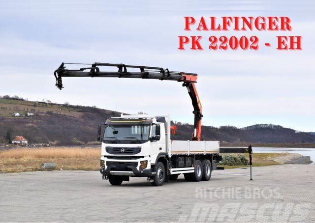 Volvo FMX 370 PRITSCHE 6,70m *PK 22002-EH+FUNK/6x4 Camioane cu macara