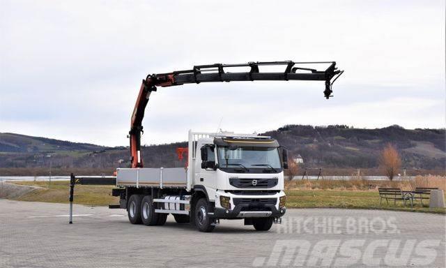 Volvo FMX 370 PRITSCHE 6,70m *PK 22002-EH+FUNK/6x4 Camioane cu macara