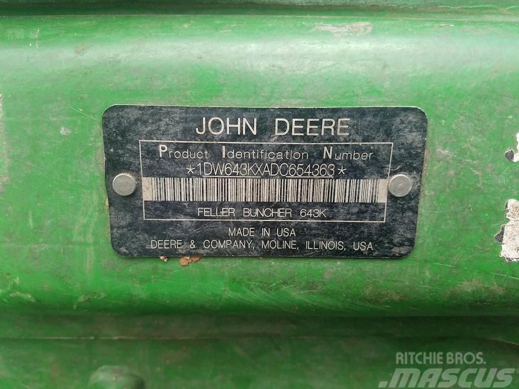 John Deere 643K Utilaje forestier de taiat