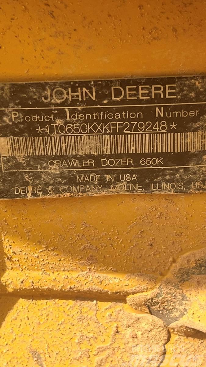 John Deere 650K LGP Buldozere pe senile
