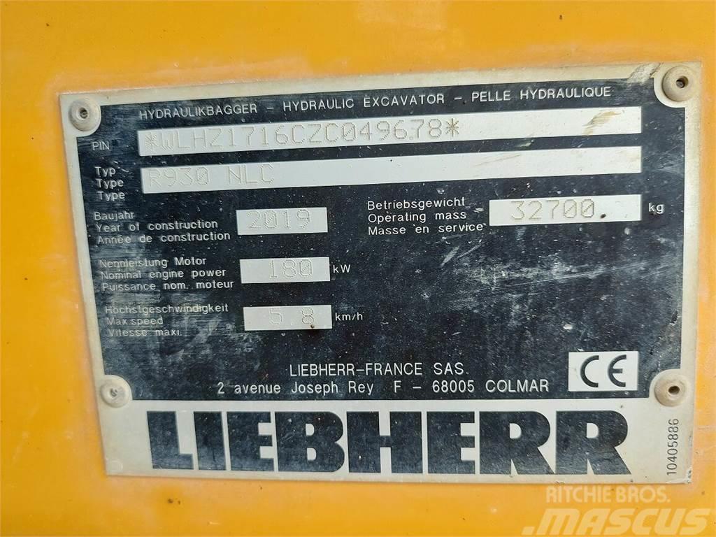 Liebherr R 930 NLC Excavatoare pe senile