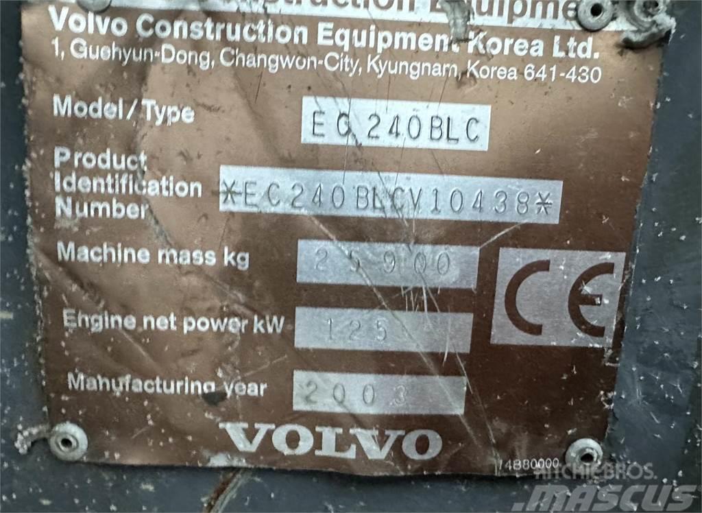 Volvo EC240B Excavatoare pe senile