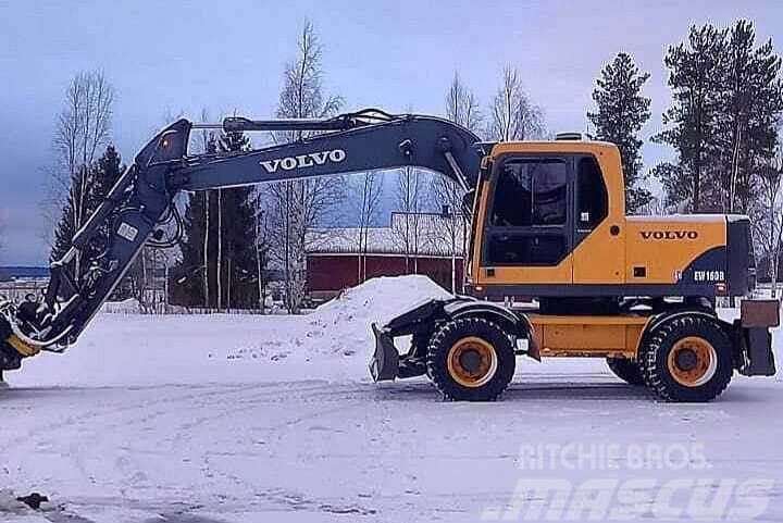 Volvo EW 160 B Excavatoare cu roti