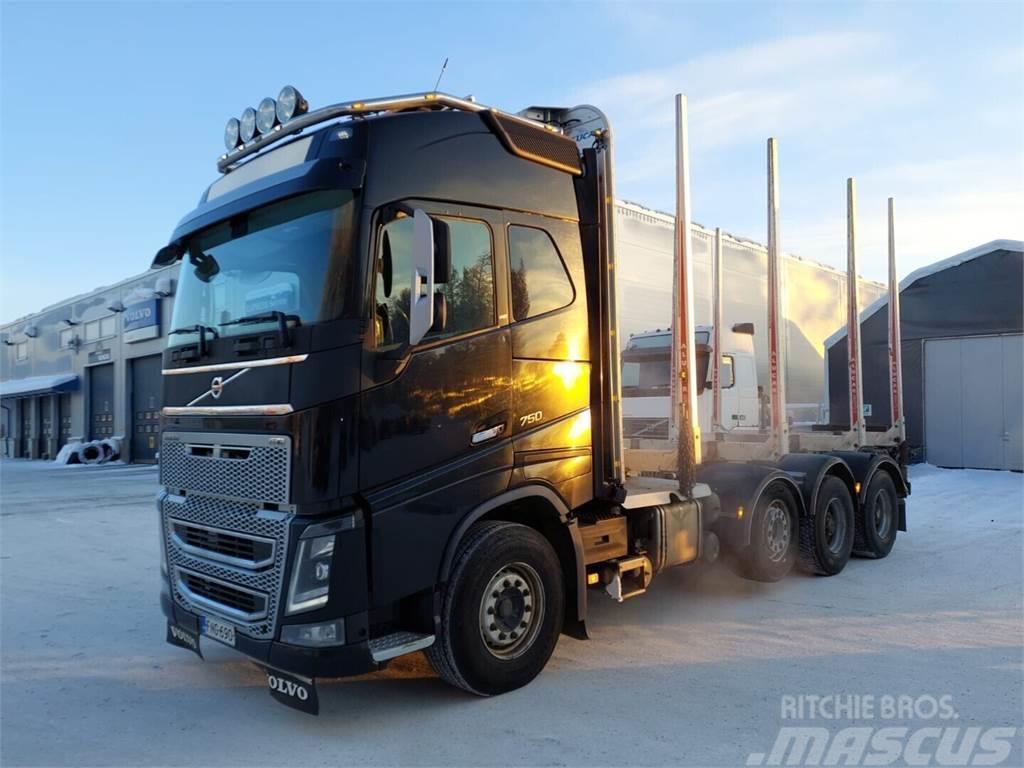 Volvo FH16 750 8x4 Camion pentru lemne