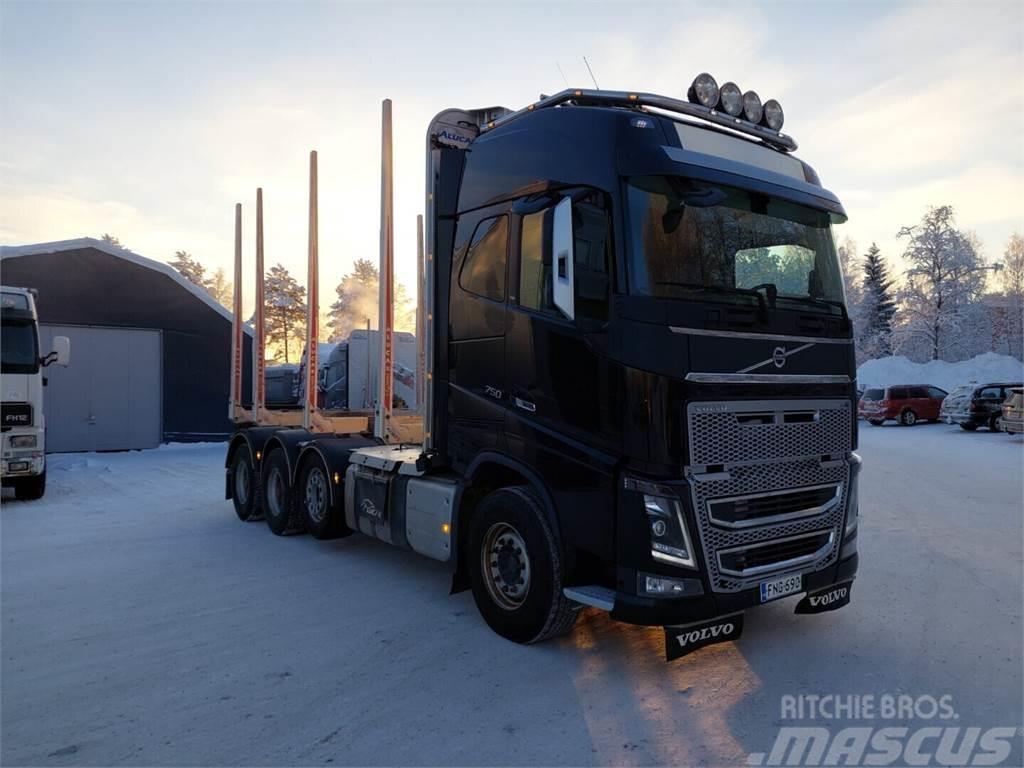 Volvo FH16 750 8x4 Camion pentru lemne