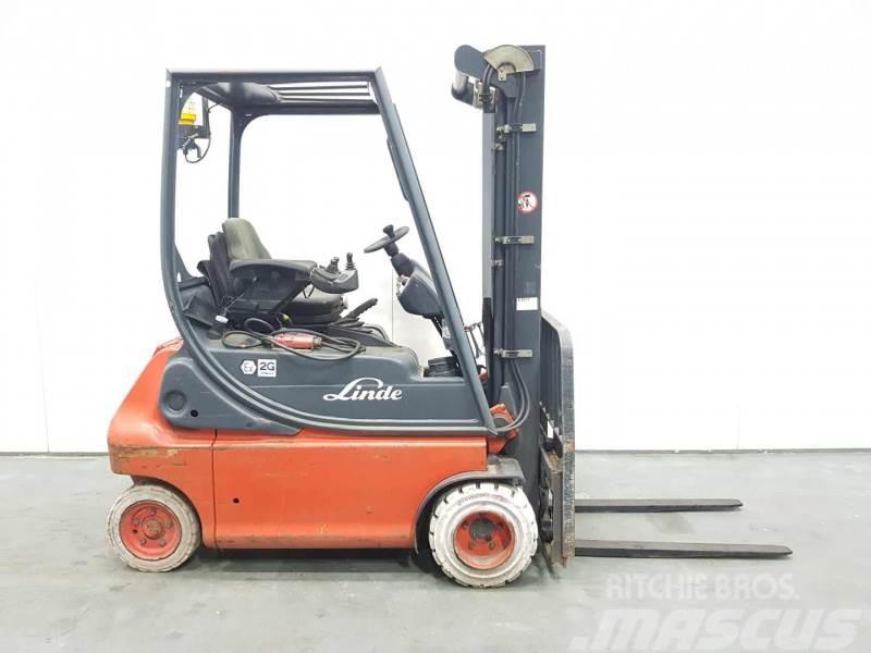 Linde E18P-02 335 PYROBAN Stivuitor electric