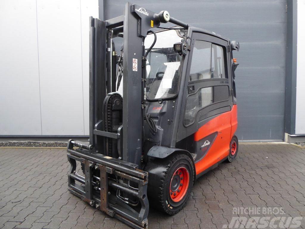 Linde E50HL-01 Container Version Stivuitor electric