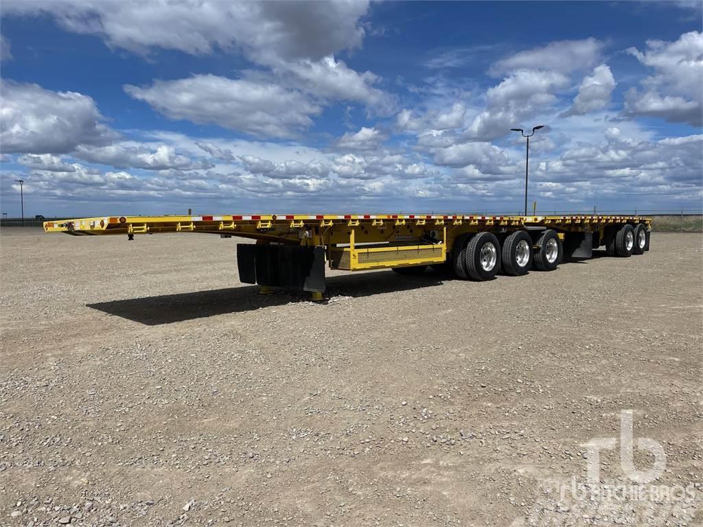 Doepker 32 ft Super B-Train Flatbed/Dropside semi-trailers