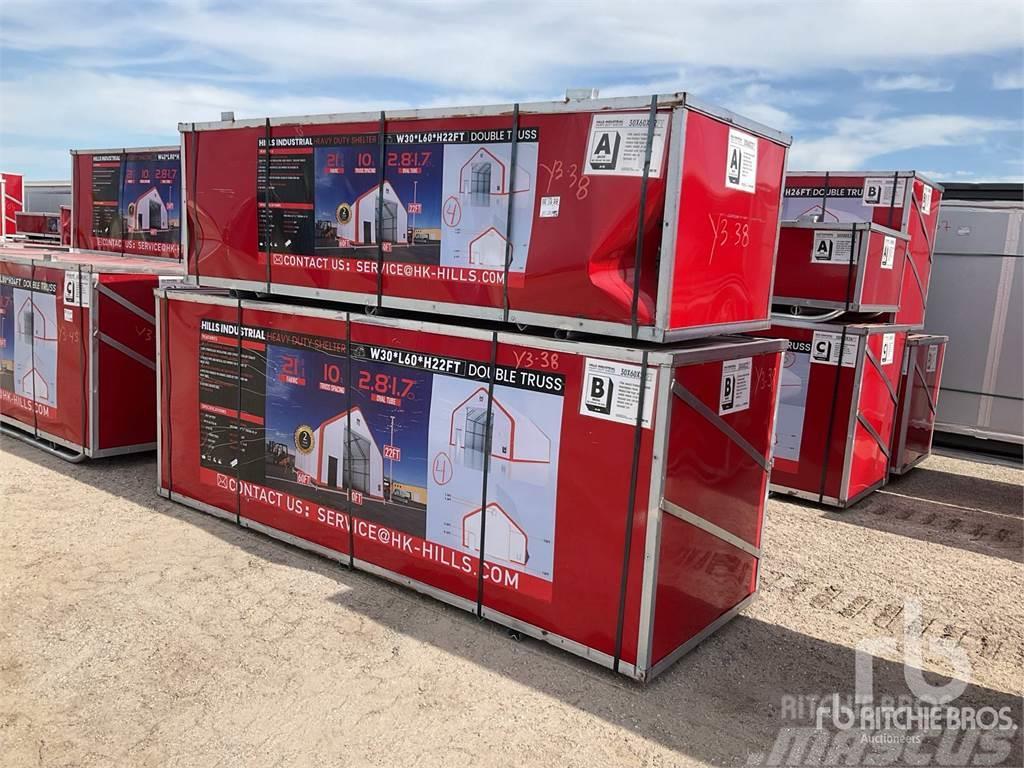  HILLS INDUSTRIAL Quantity of (2) Boxes of 60 ft . Construcții din cadru metalic
