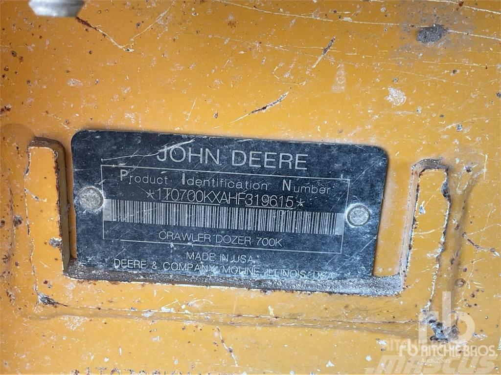 John Deere 700K LGP Buldozere pe senile