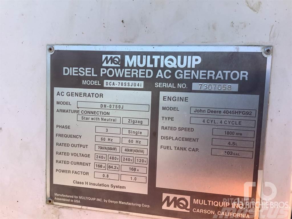 MultiQuip MQ70 Generatoare Diesel