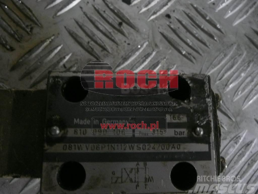 Bosch 0810090106 081WV06P1N112WS024/00A0 Hidraulice