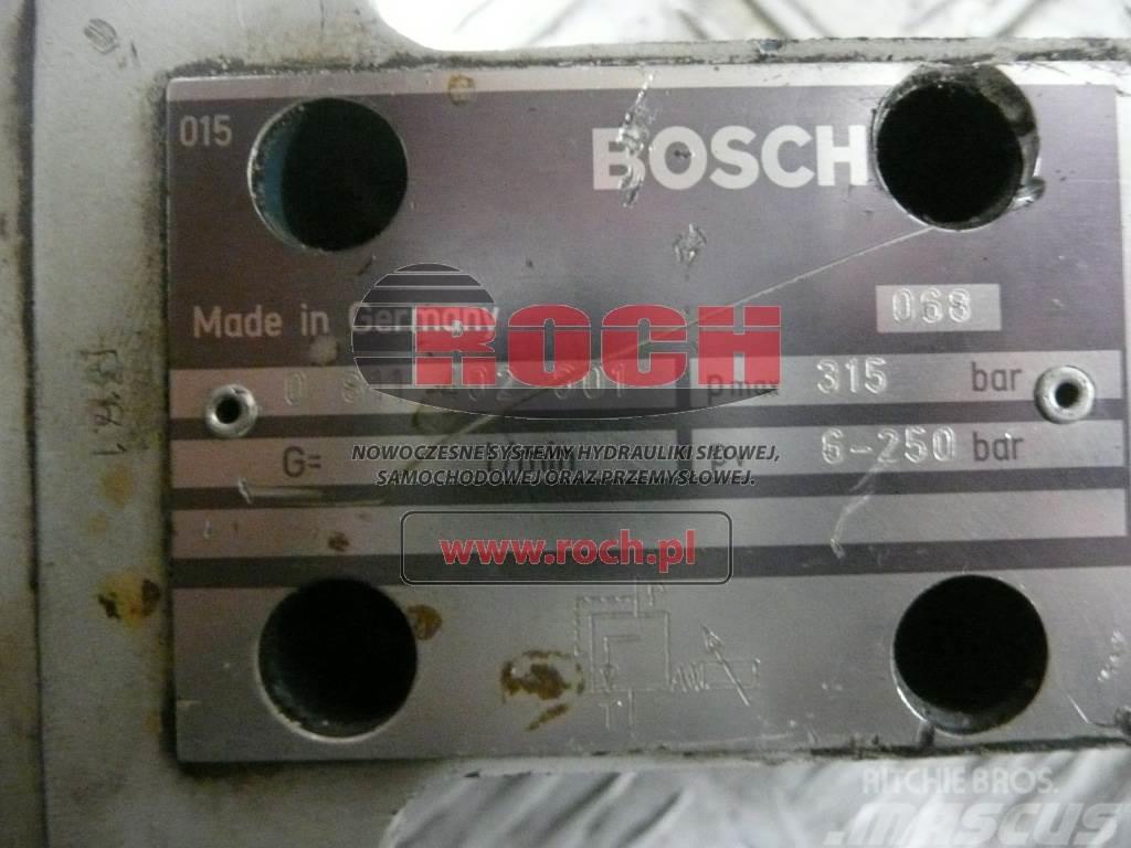 Bosch 0811402001 P MAX 315 BAR PV6-250 BAR - 1 SEKCYJNY  Hidraulice