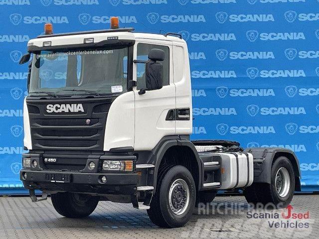 Scania G 450 CA4x4HHA RETARDER PTO HYDRAULIC DIFF-LOCK Autotractoare