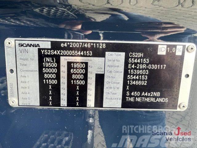 Scania S 450 A4x2NB DIF LOCK RETARDER 8T FULL AIR Autotractoare