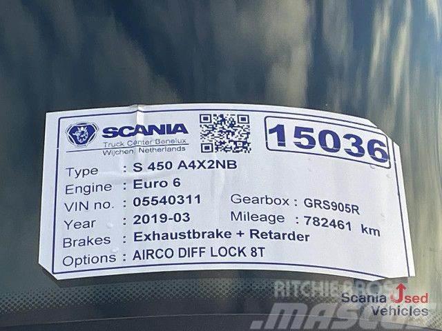 Scania S 450 A4x2NB RETARDER DIFF LOCK ACC FULL AIR Autotractoare