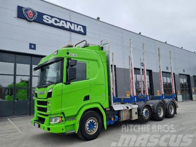 Scania R 650 B8x4/4NA, Korko 1,99% Camion cabina sasiu