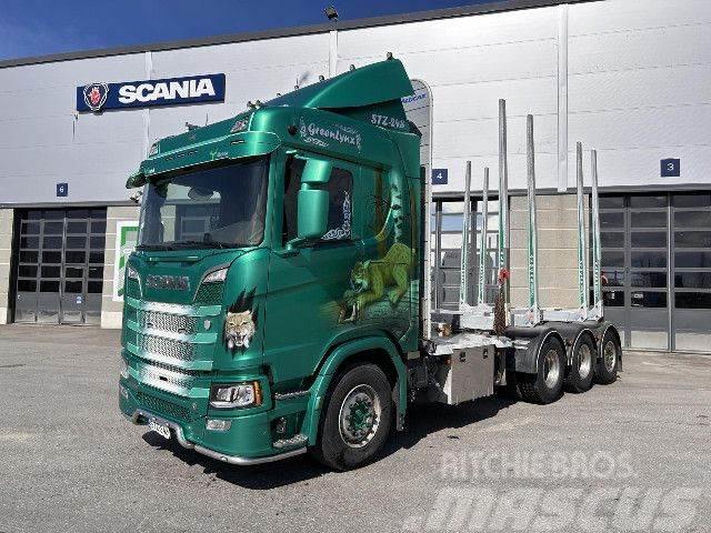 Scania R 650 B8x4*4NB Camion cabina sasiu