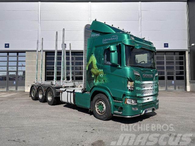 Scania R 650 B8x4*4NB Camion cabina sasiu