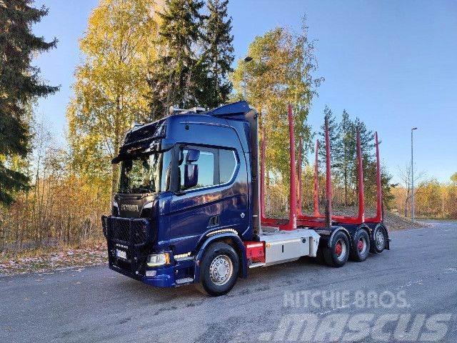 Scania R 730 B8x4*4NB, Korko 1,99% Camion pentru lemne
