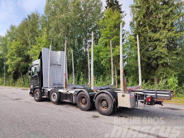 Scania R 730 B8x4NB, Korko 1,99% Camion pentru lemne