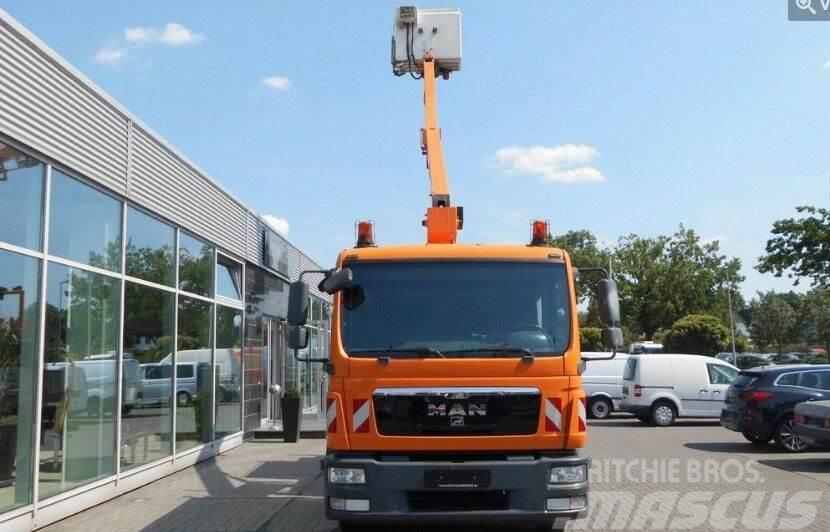 MAN TGL 8.180 Doka Lifting basket 12,25 m Truck & Van mounted aerial platforms