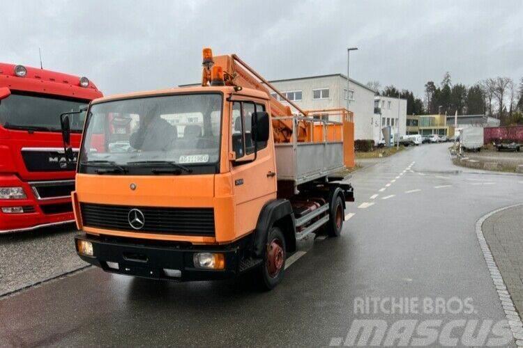 Mercedes-Benz 709 Bucket truck Wumag 14 m Platforme aeriene montate pe camion