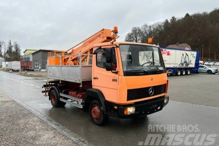 Mercedes-Benz 709 Bucket truck Wumag 14 m Platforme aeriene montate pe camion