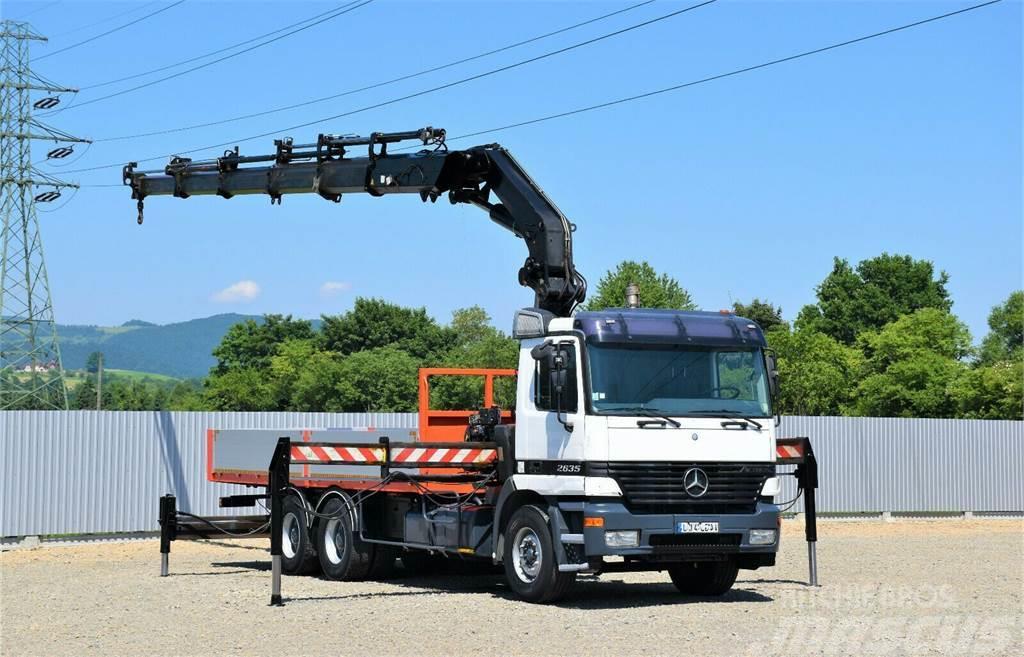 Mercedes-Benz ACTROS 2635 Camioane platforma/prelata