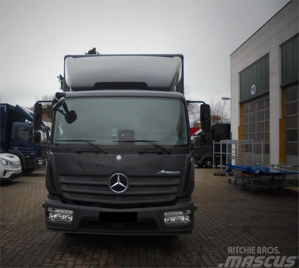 Mercedes-Benz Atego 1021 Koffer + tail lift Autocamioane