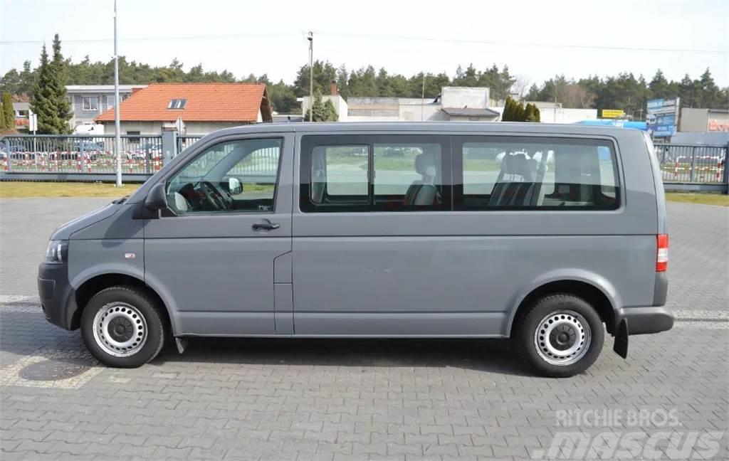 Volkswagen Transporter T5 Brygadówka, Osobowy, 9-miejsc, Jede Mini autobuze