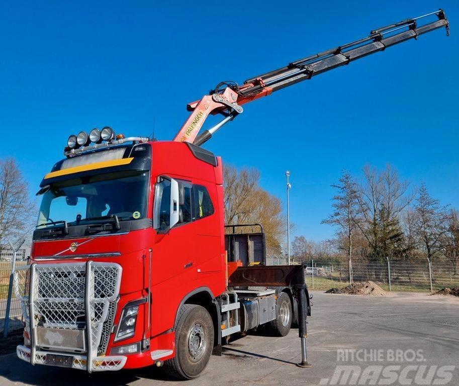 Volvo FH 16-750 Tractor + crane PK 36002 6x2 Autotractoare