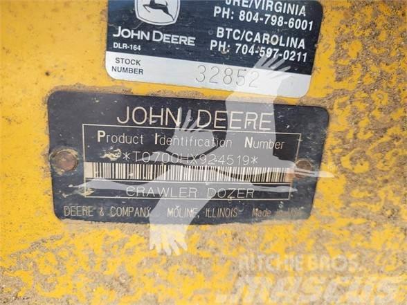 John Deere 700H LGP Buldozere pe senile