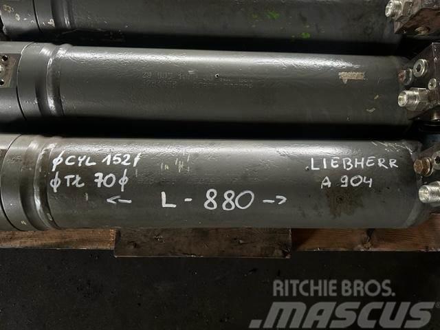 Liebherr A 904 B SIŁOWNIK PODPORY KOMPLET Hidraulice