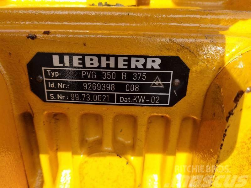 Liebherr LR632 PVG 350B375 Hidraulice