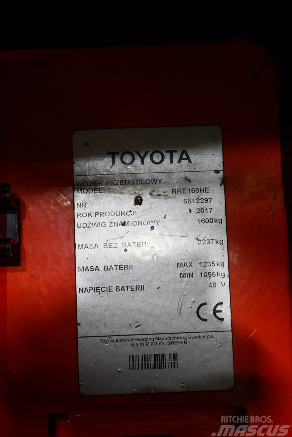Toyota RRE160HE Stivuitor cu catarg retractabil