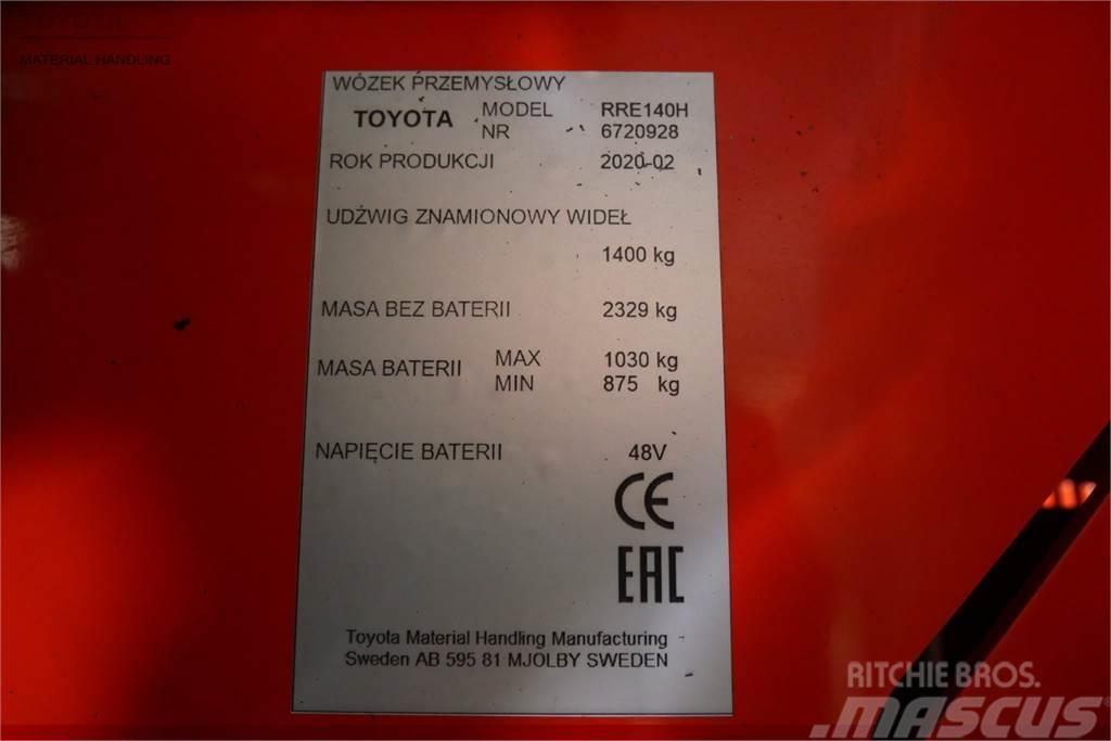 Toyota RRE140H Stivuitor cu catarg retractabil
