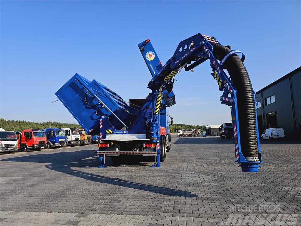 Iveco MTS 4 x TURBINE Saugbagger vacuum cleaner excavato Excavatoare speciale