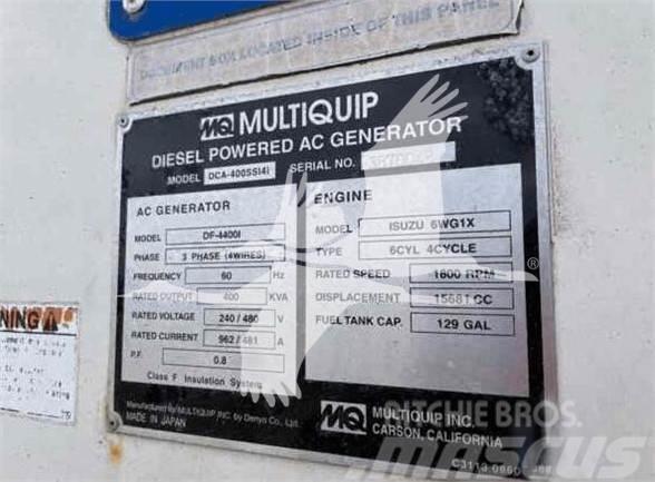 MultiQuip WHISPERWATT DCA400SSI4i Generatoare pe Gaz