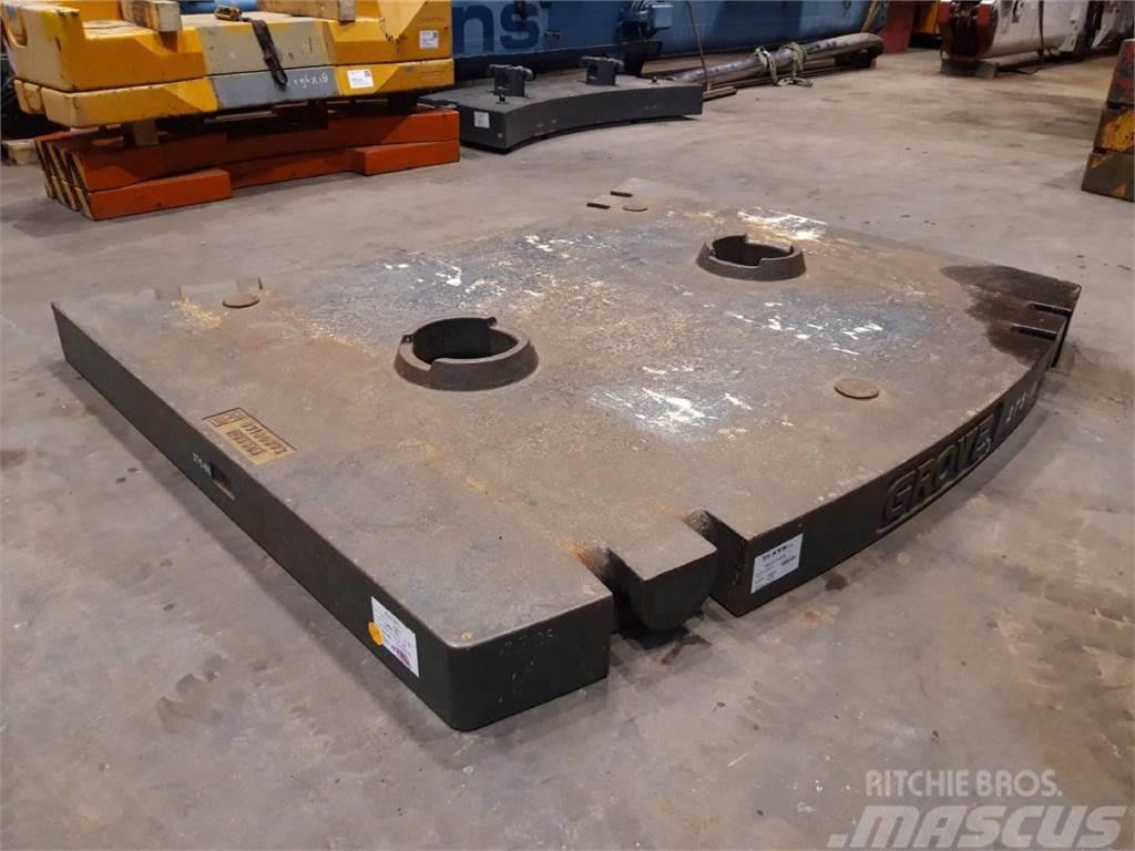 Grove GMK 5220 10 ton counterweight 10,0 ton Piese si echipamente pentru macara