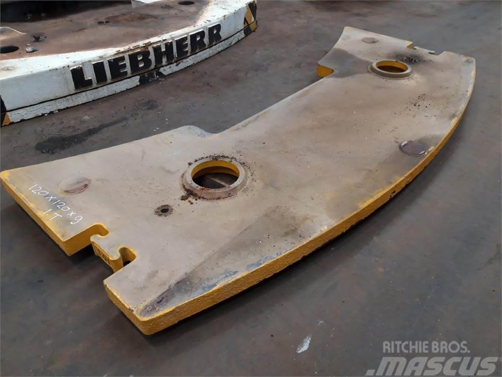Liebherr LTM 1050-1 counterweight 1 ton Piese si echipamente pentru macara