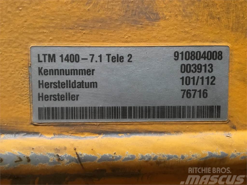 Liebherr LTM 1400-7.1 telescopic section 2 Piese si echipamente pentru macara